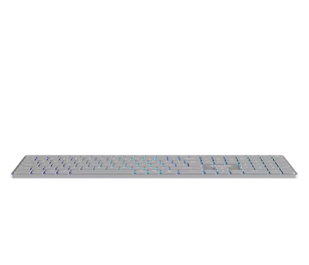 CANYON Klawiatura HKB-W11 UK/US RGB Dwa Tryby Bezprzewodowa Szara CNS-HBTK11G - 1348464 - zdjęcie 3